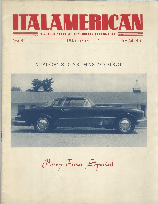 Read more about the article The Fina Sport, Mid-Century Italo-American Hybrid  Built in New York City – Part 2
